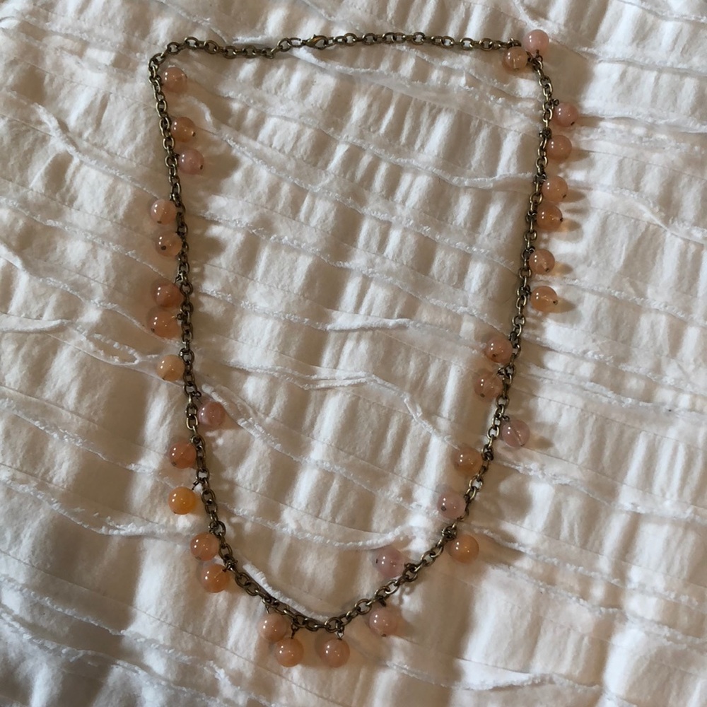 LOFT pink necklace